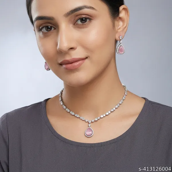 New_Women_S_Stone_Work_Neckless_Set