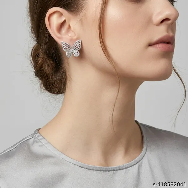 New_Silver_Allure_Graceful_Earring