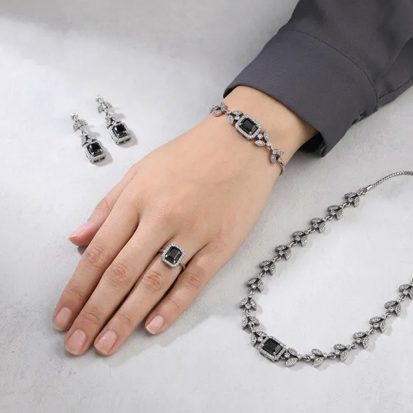Women_S_Princess_Unique_Jewellery_Sets_Combo_Ring_And_Barclet_And_Neckless_With_Earrings