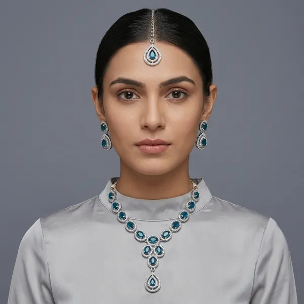 Women_S_Princess_Unique_Jewellery_Sets_With_Tikka