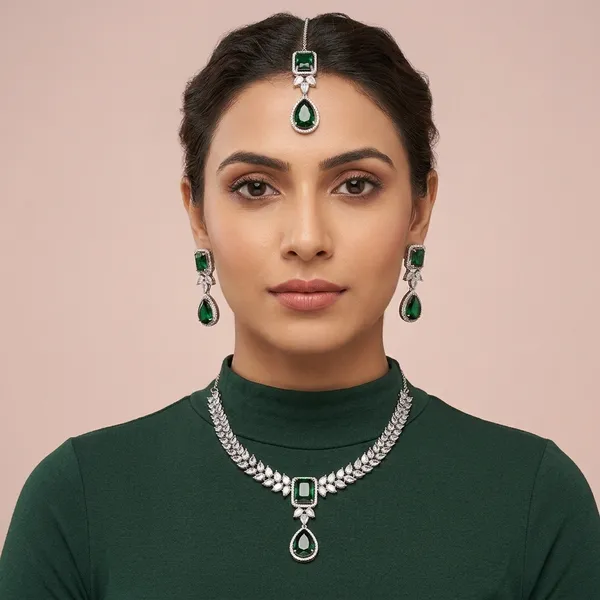 Women_S_Princess_Unique_Jewellery_Sets_With_Tikka