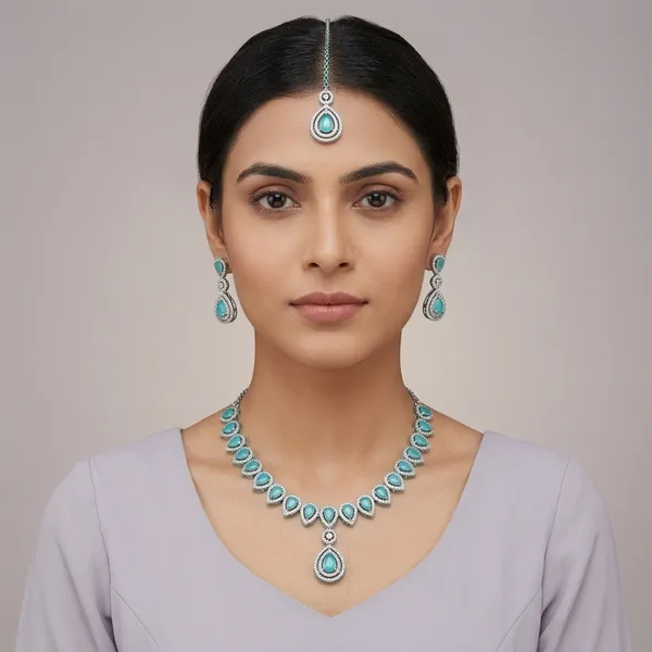 Women_S_Princess_Unique_Jewellery_Sets_With_Tikka
