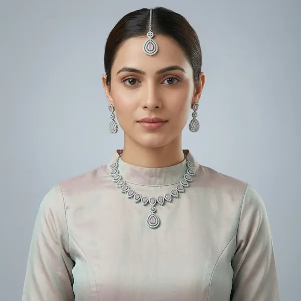 Women_S_Princess_Unique_Jewellery_Sets_With_Tikka