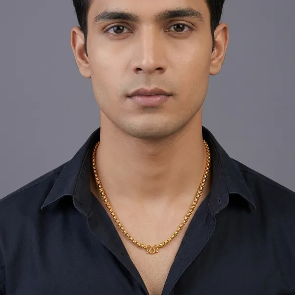 New_Mens_Gold_Plated_Chain
