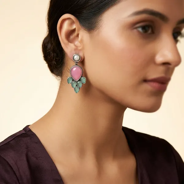 Stylish_Kundan_Pearl_Wedding_Earring