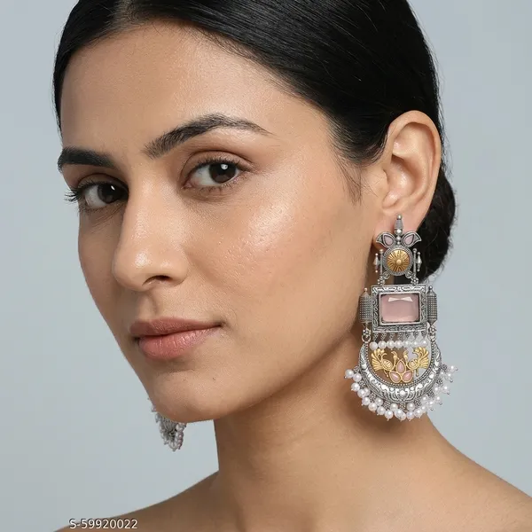 Stylish_Kundan_Pearl_Wedding_Earring