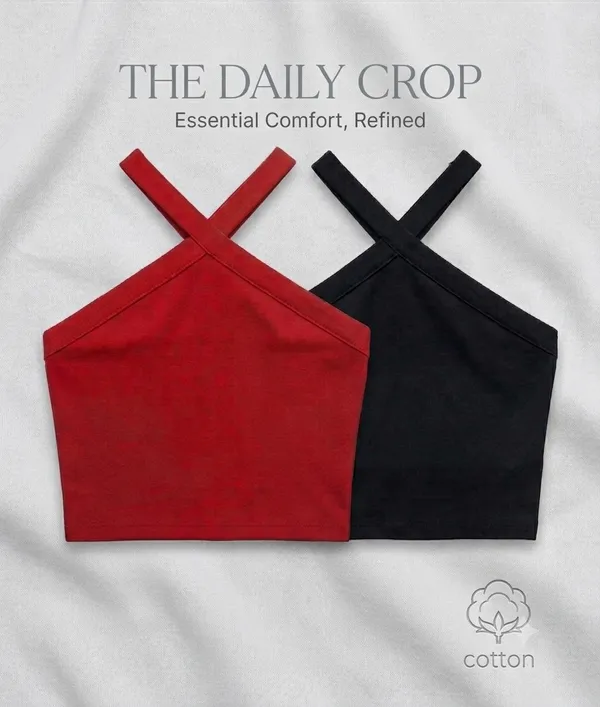 Halter_Neck_Tops_for_women_|_Pack_of_2