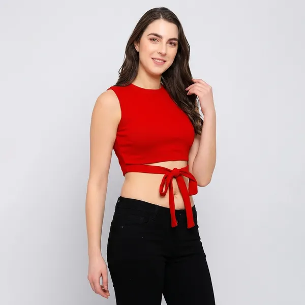 Red_Sleeveless_Crop_Top_with_Wrap_Tie_Detail_for_Women