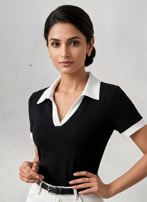 Women_Polo_Neck_Top
