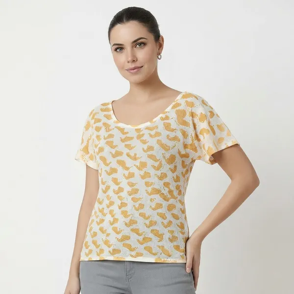Mustard_Printed_Top_For_Women