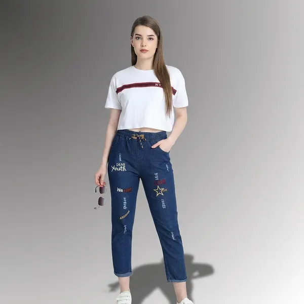 Denim_Joggers_For_Women