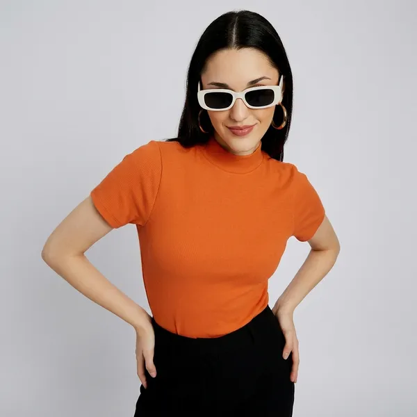 Rust_Ribbed_Top_For_Women