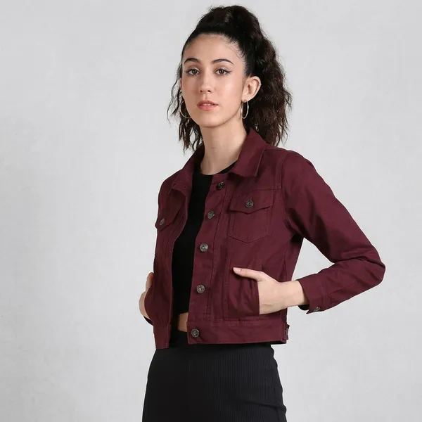 Maroon_Jacket_For_Women