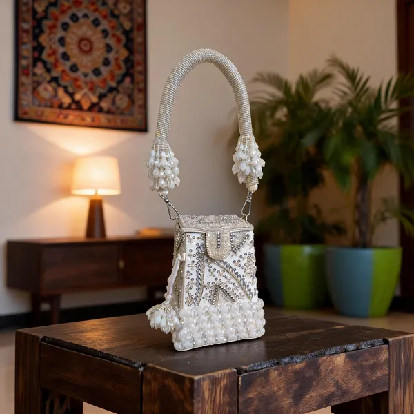 White_Beaded_Bliss_Artisanal_Embroidered_Box_Flap_Bag