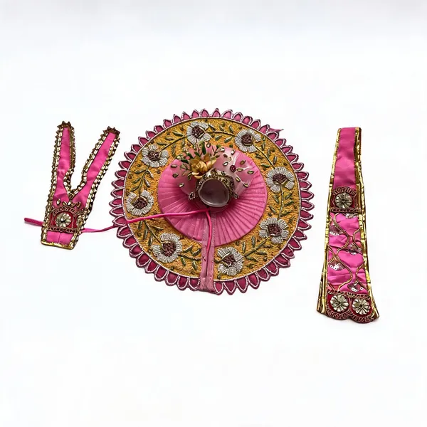 Pink_Kanha_Ji__Designer_Poshak_(10_Inch)_Handcrafted_Premium_Dress_For_Laddu_Gopal