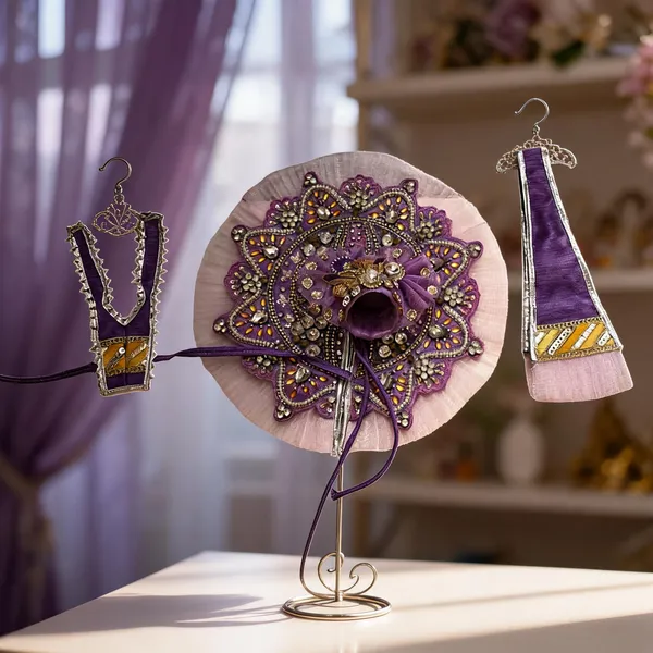 Lavender_Kanha_Ji_Designer_Poshak_(10_Inch)_Handcrafted_Premium_Dress_For_Laddu_Gopal