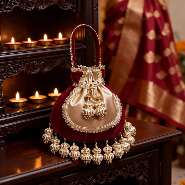 Maroon_Mesmerizing_Handcrafted_Festive_Potli_Bag