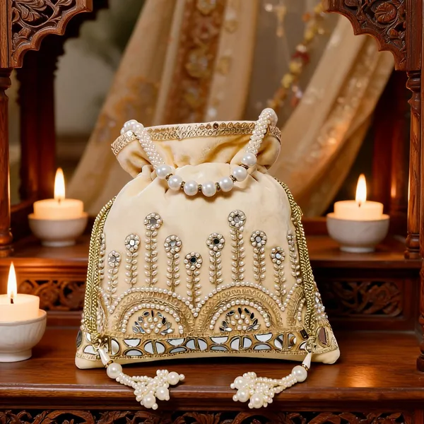 Beige_Radiant_Glamour_Mirror_And_Pearl_Hand_Embellished_Festive_Potli