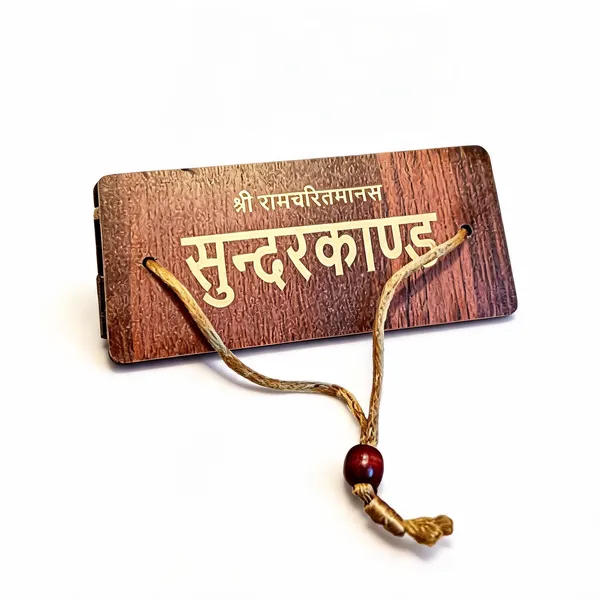 Brown_Shri_Ramcharitmanas_Sunderkand_(1_Piece)_Wooden_Devotional_Book