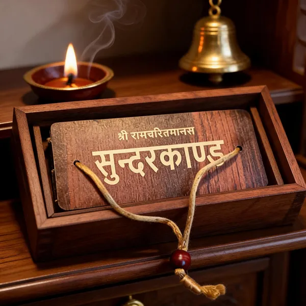 Brown_Shri_Ramcharitmanas_Sunderkand_(1_Piece)_Wooden_Devotional_Book