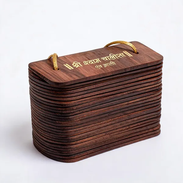 Brown_Shri_Shyam_Chalisa_Evam_Aarti_Handcrafted_Wooden_Prayer_Book_(Set_Of_50_Pieces)