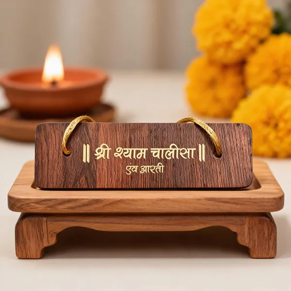 Brown_Shri_Shyam_Chalisa_Evam_Aarti_Handcrafted_Wooden_Prayer_Book_(Set_Of_50_Pieces)