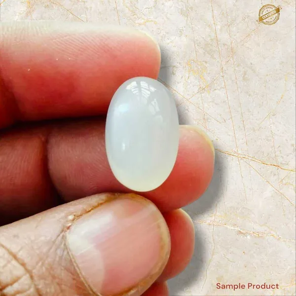 White_Moonstone_Oval_Cabochon_Loose_Gemstone