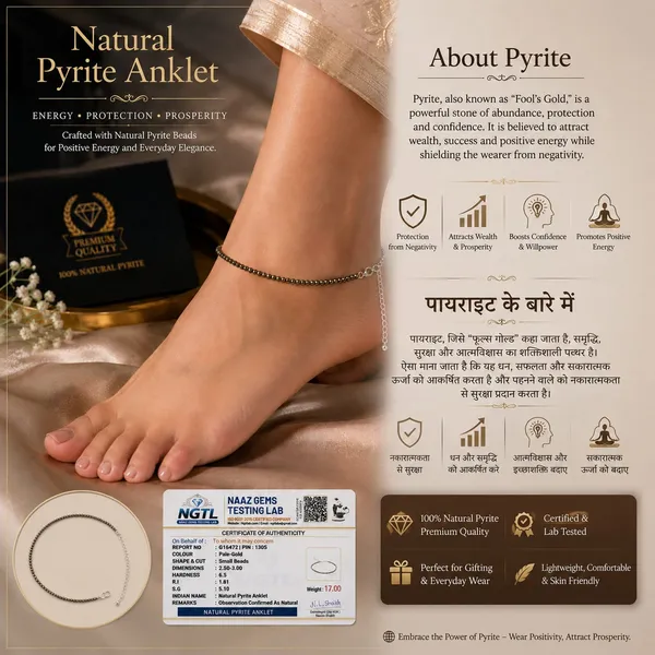 Raw_Pyrite_Anklet_for_Women_|_Natural_Stone_Jewellery_for_Wealth,_Luck_&_Protection_