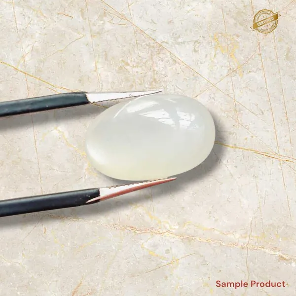 White_Moonstone_Oval_Cabochon_Loose_Gemstone