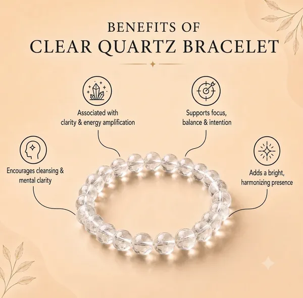 Clear_Crystal_Beaded_Bracelet_For_Unisex