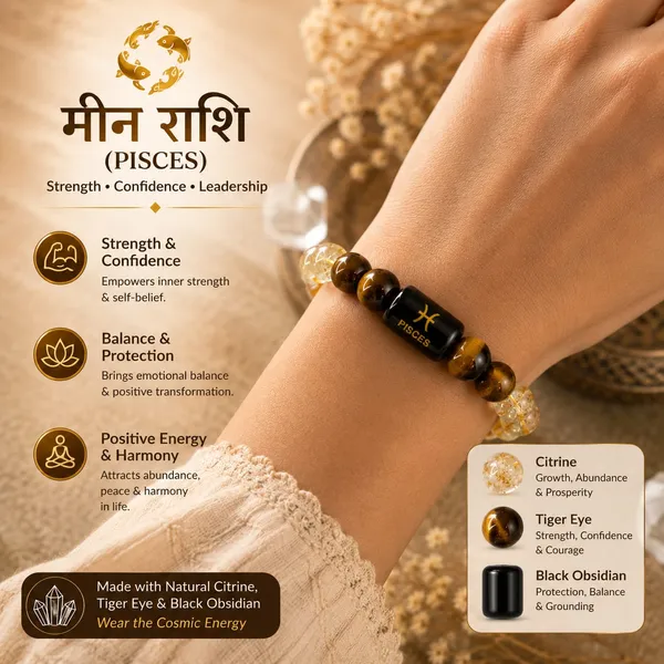 Best_Quality_Original_Citrine_&_Tiger_Eye_Zodiac_Band_for_Pisces_(मीन_राशि)