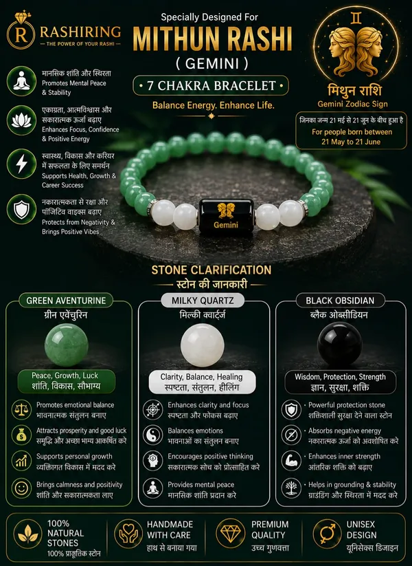 Best_Quality_Original_Green_Aventurine_&_Milky_Quartz_Zodiac_Band_for_Gemini_(मिथुन_राशि)