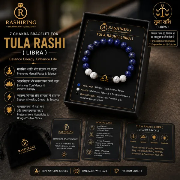 Best_Quality_Original_Lapis_Lazuli_&_Howlite_Zodiac_Band_for_Libra_(तुला_राशि)