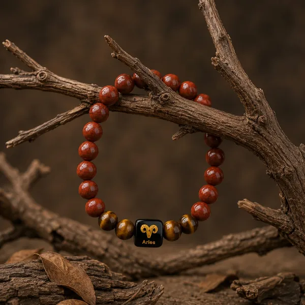 Best_Quality_Original_Red_Jasper_&_Tiger_Eye_Zodiac_Band_for_Aries_(मेष_राशि)