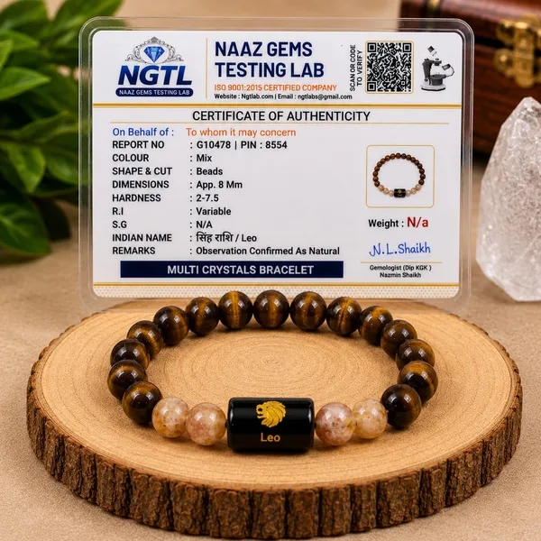 Best_Quality_Original_Tiger_Eye_&_Citrine_Zodiac_Band_for_Leo_(सिंह_राशि)