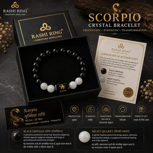 Black_Obsidian_&_Milky_Quartz_Zodiac_Band_for_Scorpio_(वृश्चिक_राशि)