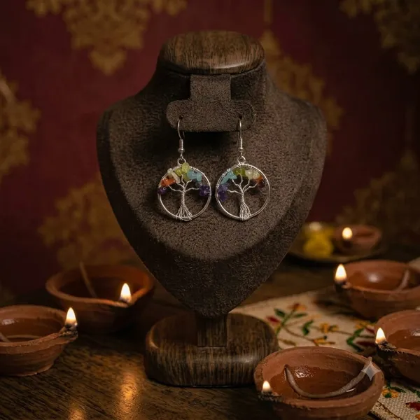 Multicolor_Silver-Tone_Seven_Stone_Tree_Of_Life_Drop_Earrings