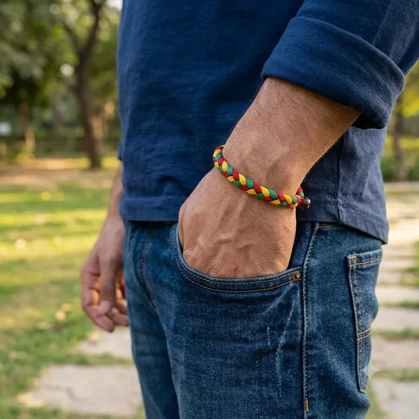 Multicolor_Cotton_Braided_Raksha_Sutra_Bracelet_For_Unisex