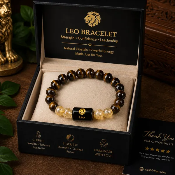 Best_Quality_Original_Tiger_Eye_&_Citrine_Zodiac_Band_for_Leo_(सिंह_राशि)