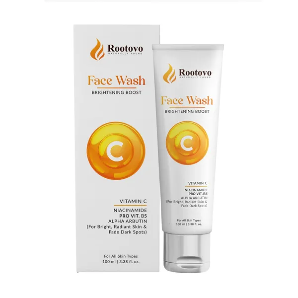 Rootovo_Vitamin_C_Face_Wash_for_Bright_And_Radiant_Skin_Niacinamide,_Pro_Vitamin_B5_And_Alpha_Arbutin_Face_Cleanser_Deep_Cleansing_Face_Wash_for_Dark_Spots,_Glow_And_Hydration_Suitable_for_All_Skin_Types_150_ml_Pack_Of_2