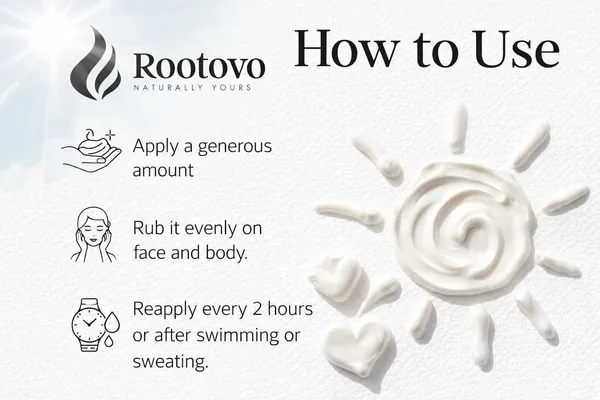 Rootovo_Sunscreen_SPF_50+_PA+++_with_Aloe_Vera_Extract,_Niacinamide,_Hyaluronic_Acid_And_Alpha_Arbutin_Broad_Spectrum_UVA/UVB_Protection_Lightweight,_Non-Greasy_Daily_Sunscreen_for_Men_And_Women_50_g