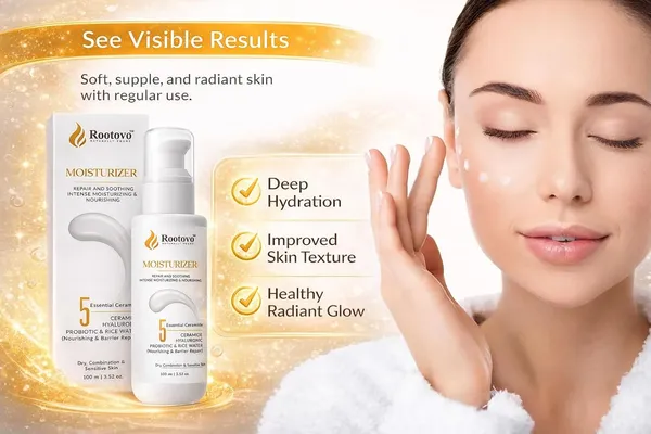 Rootovo_Vitamin_C_Face_Serum_And_Ceramide_Moisturizer_Combo_for_Women_And_Men_Brightening_Face_Serum_with_Vitamin_C_Hydrating_Ceramide_Moisturizer_for_Dry_And_Dull_Skin_Daily_Skincare_Set