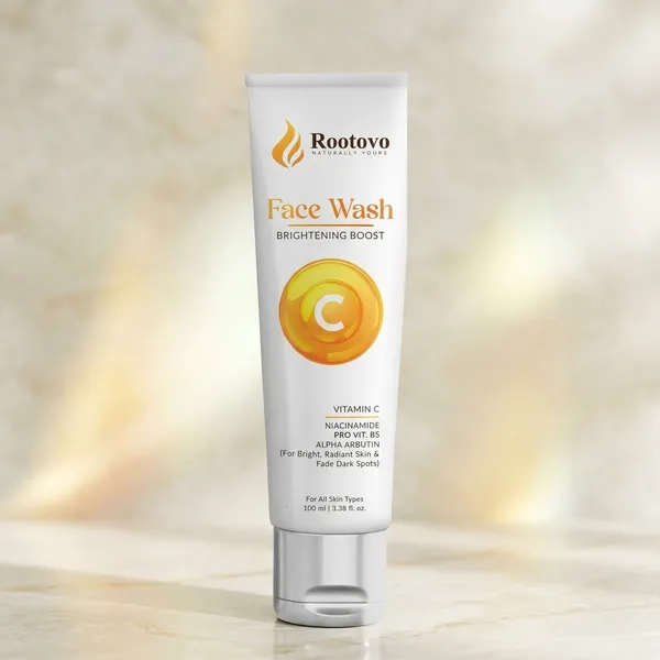 Rootovo_Vitamin_C_Face_Wash_with_Niacinamide,_Alpha_Arbutin_And_Pro-Vitamin_B5_Brightening,_Deep_Cleansing_And_Hydrating_Face_Cleanser_for_Glowing_Skin,_Even-Toned_And_Fresh_Skin_All_Skin_Types_Face_Wash_For_Women_And_Men_Combo_100_ml+100_ml