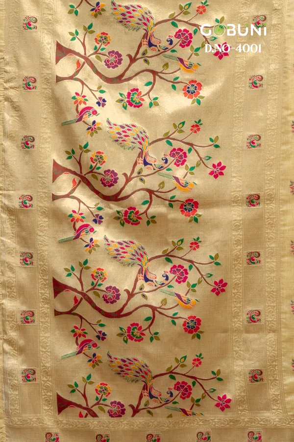 Yellow_Kota_Paithani_Fancy_Tassels_Saree_For_Women