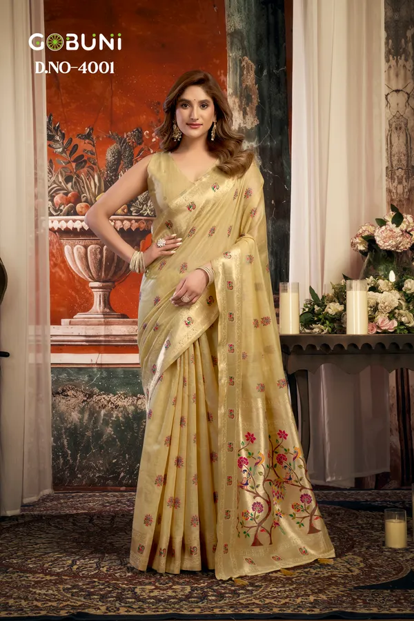 Yellow_Kota_Paithani_Fancy_Tassels_Saree_For_Women