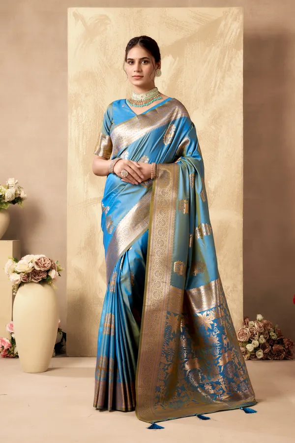 Multicolor_Rich_Pallu_Silk_Zhallar_Saree_For_Women