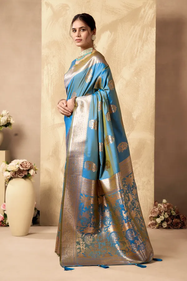 Multicolor_Rich_Pallu_Silk_Zhallar_Saree_For_Women