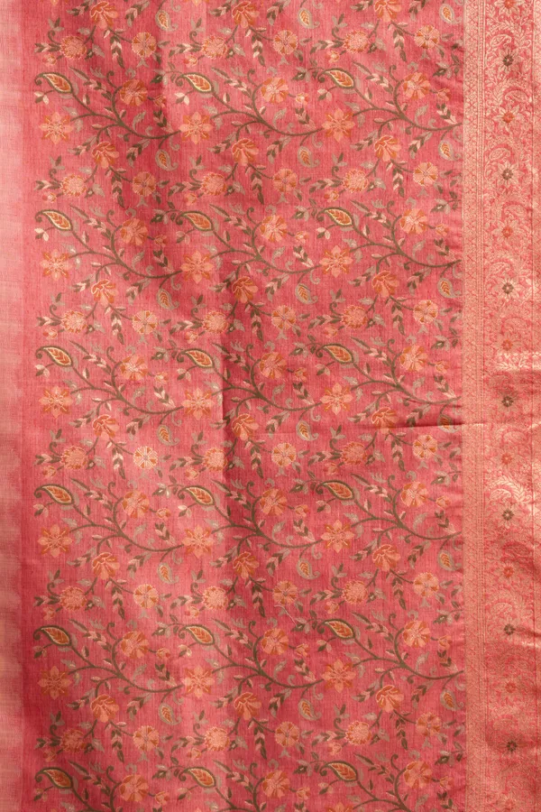 Pink_Spun_Cotton_Zari_Jhallar_Rich_Pallu_Saree_For_Women