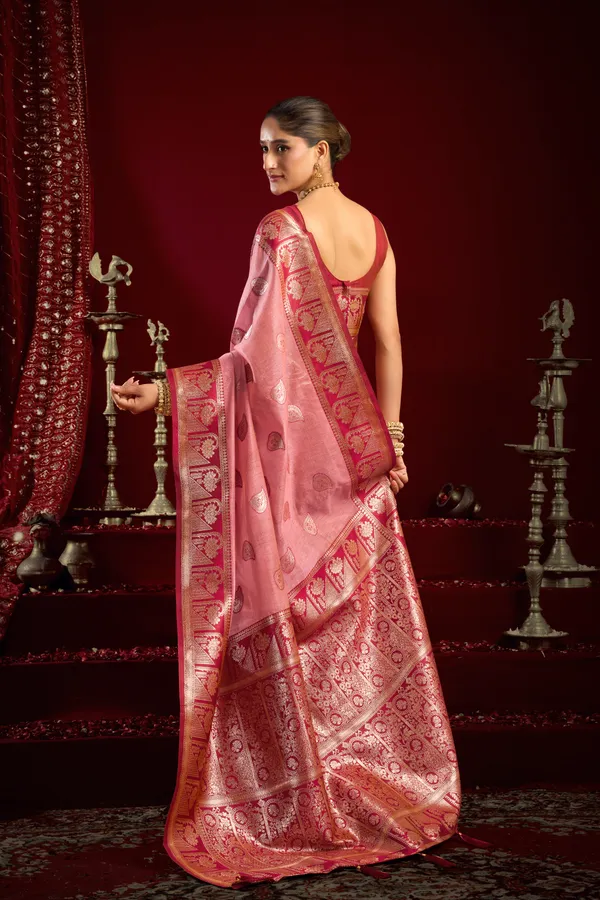 Pink_Modal_Banarasi_Zari_Zhallar_Saree_For_Women