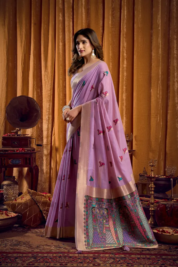 Purple_Modal_Katha_Mina_Zhallar_Saree_For_Women